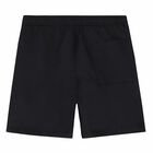 Boys Black Logo Swim Shorts, 3, hi-res