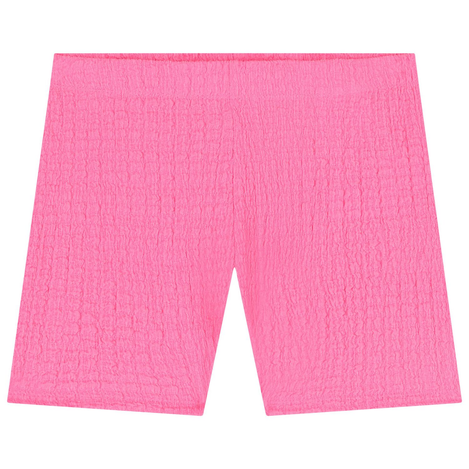 Girls Pink Logo Bike Shorts Set, 1, hi-res