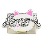 Girls White & Gold Choupette Handbag, 1, hi-res