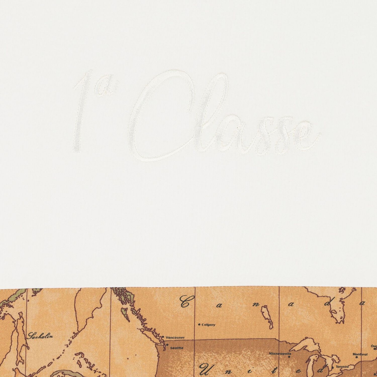 Beige & Ivory Geo Map Babygrow Gift Set, 1, hi-res