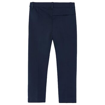 Boys Navy Blue Trousers