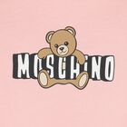 Baby Girls Teddy Bear Logo Babygrow, 5, hi-res