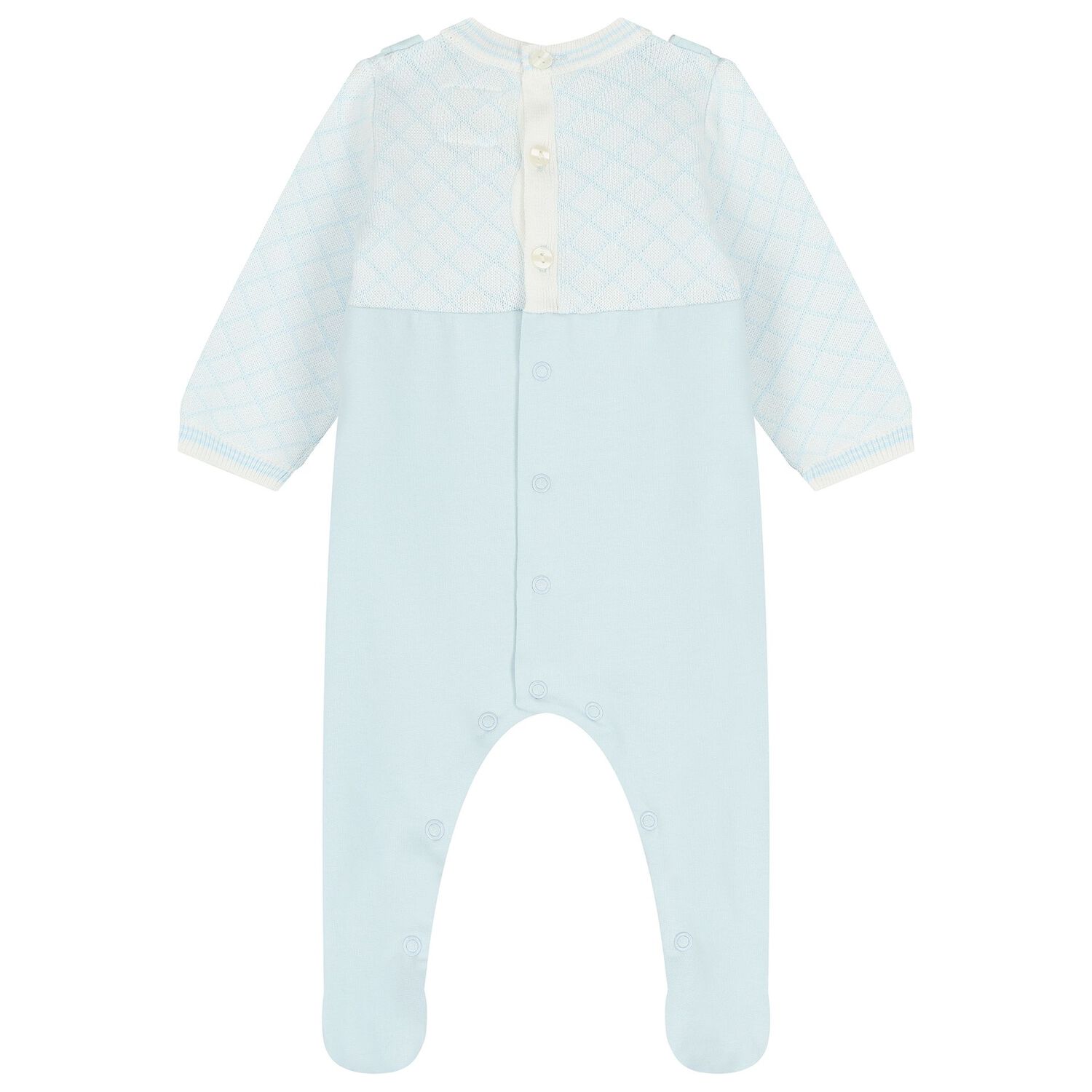 Baby Boys Blue Babygrow, 1, hi-res image number null