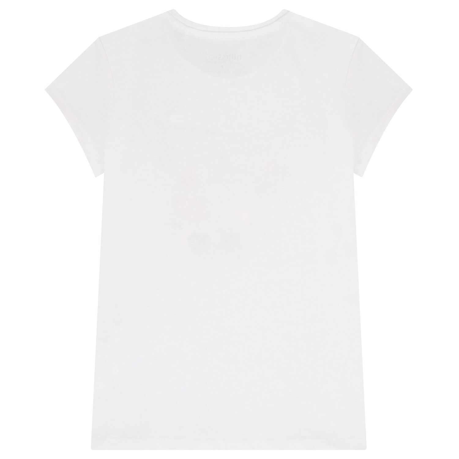 Girls White Logo T-Shirt, 1, hi-res image number null