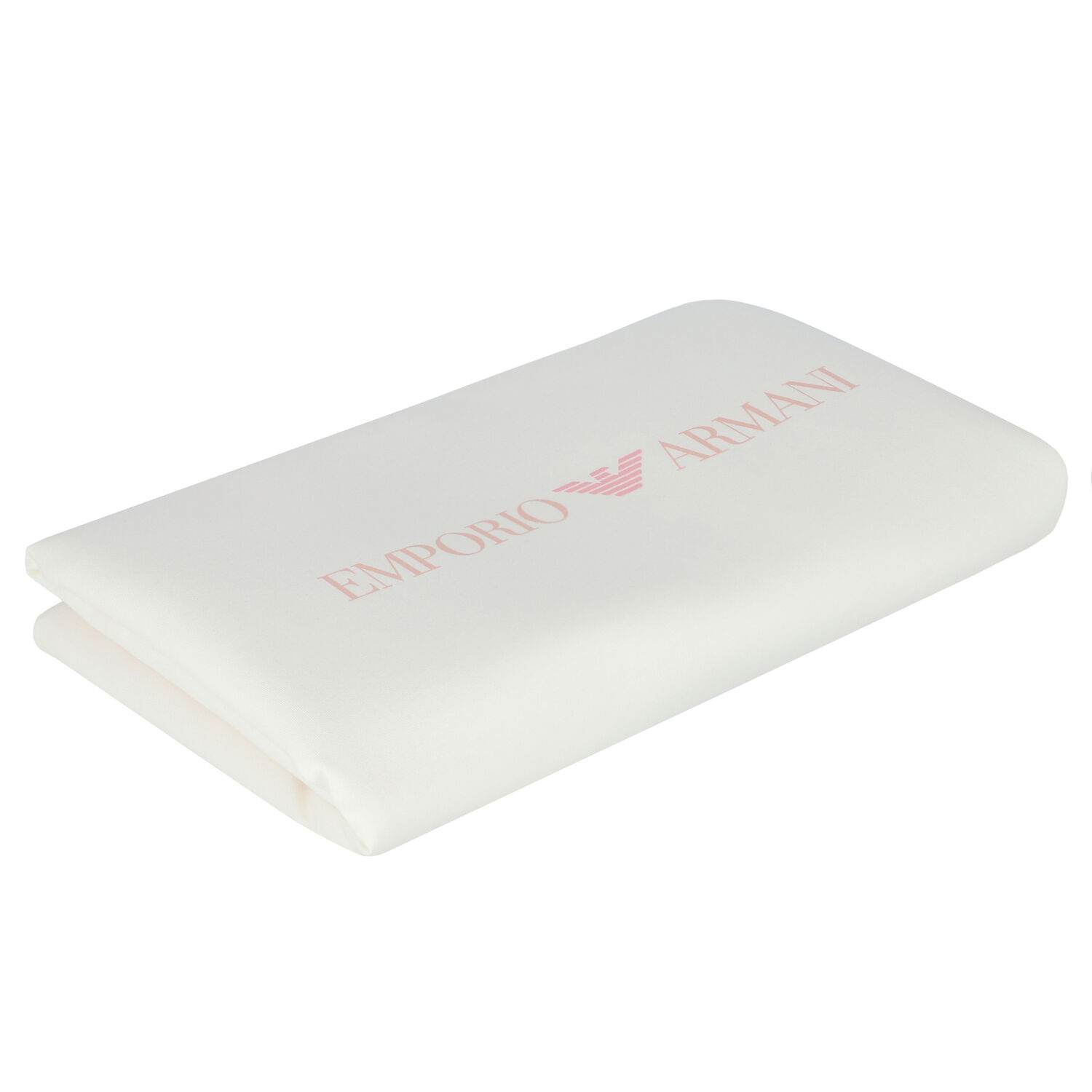 Ivory & Navy Blue Logo Baby Blanket, 3, hi-res