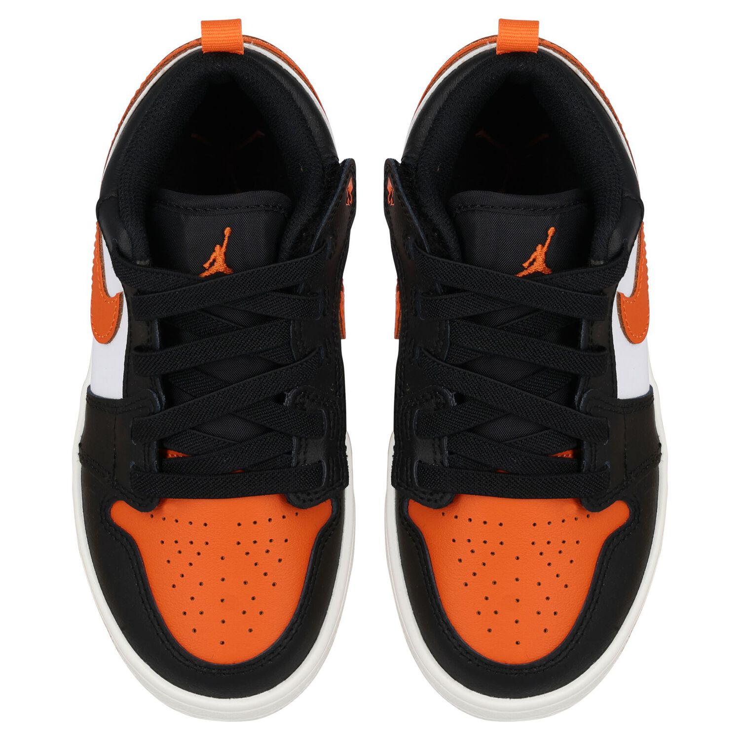 Black, White & Orange Air Jordan 1 Low Alt Trainers, 1, hi-res