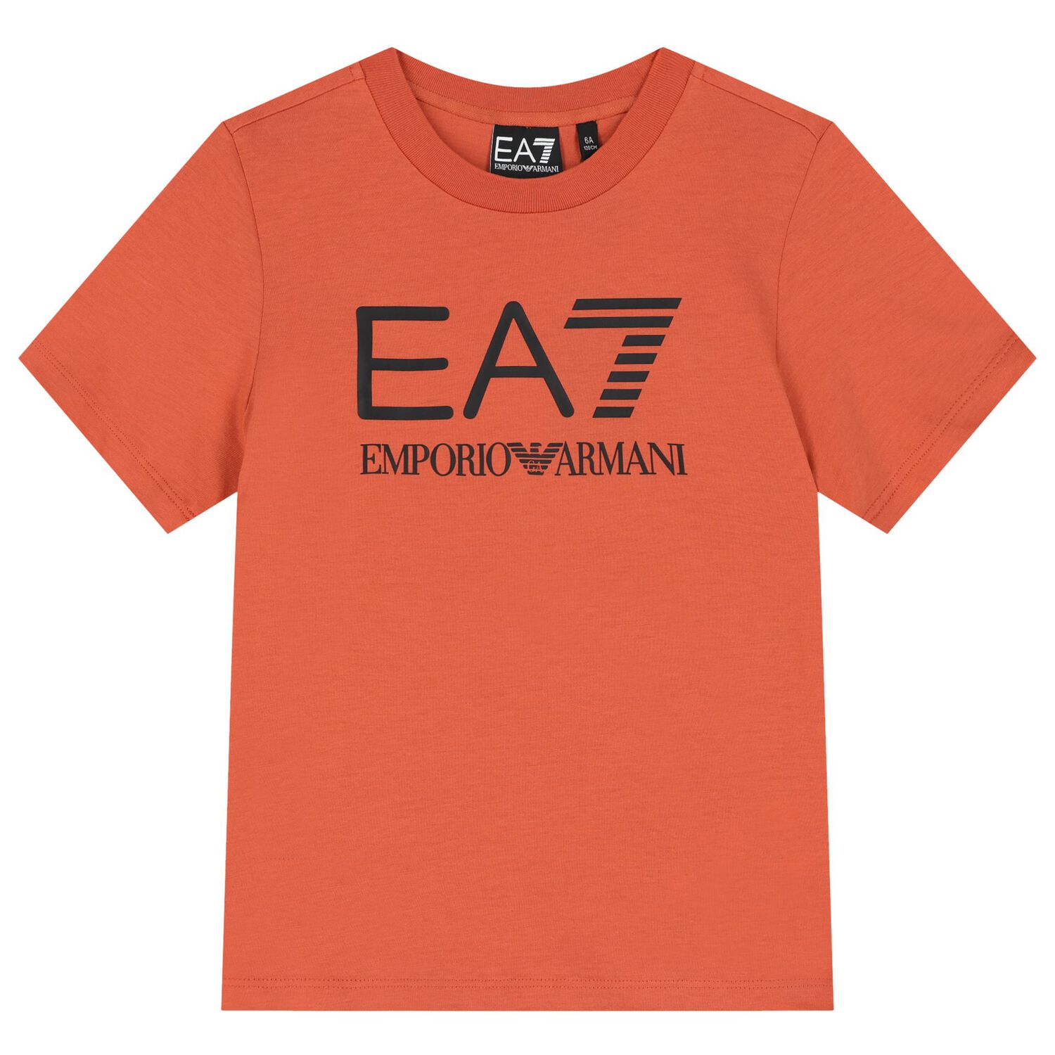 Boys Orange & Black Logo Shorts Set, 4, hi-res