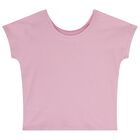 Girls Pink Palm Tree T-Shirt, 1, hi-res