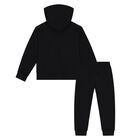 Black Teddy Bear Logo Tracksuit, 1, hi-res