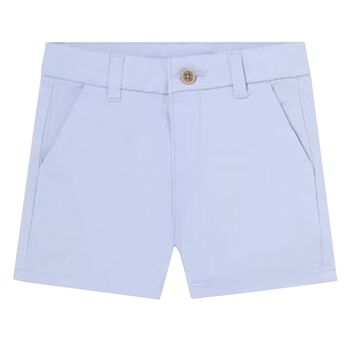 Younger Boys Pale Blue Chino Shorts