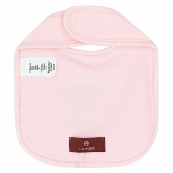 Pink & Gold Logo Baby Bib