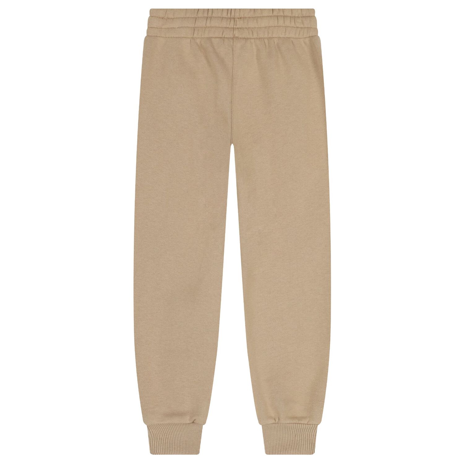 Boys Beige Swoosh Logo Tracksuit, 2, hi-res