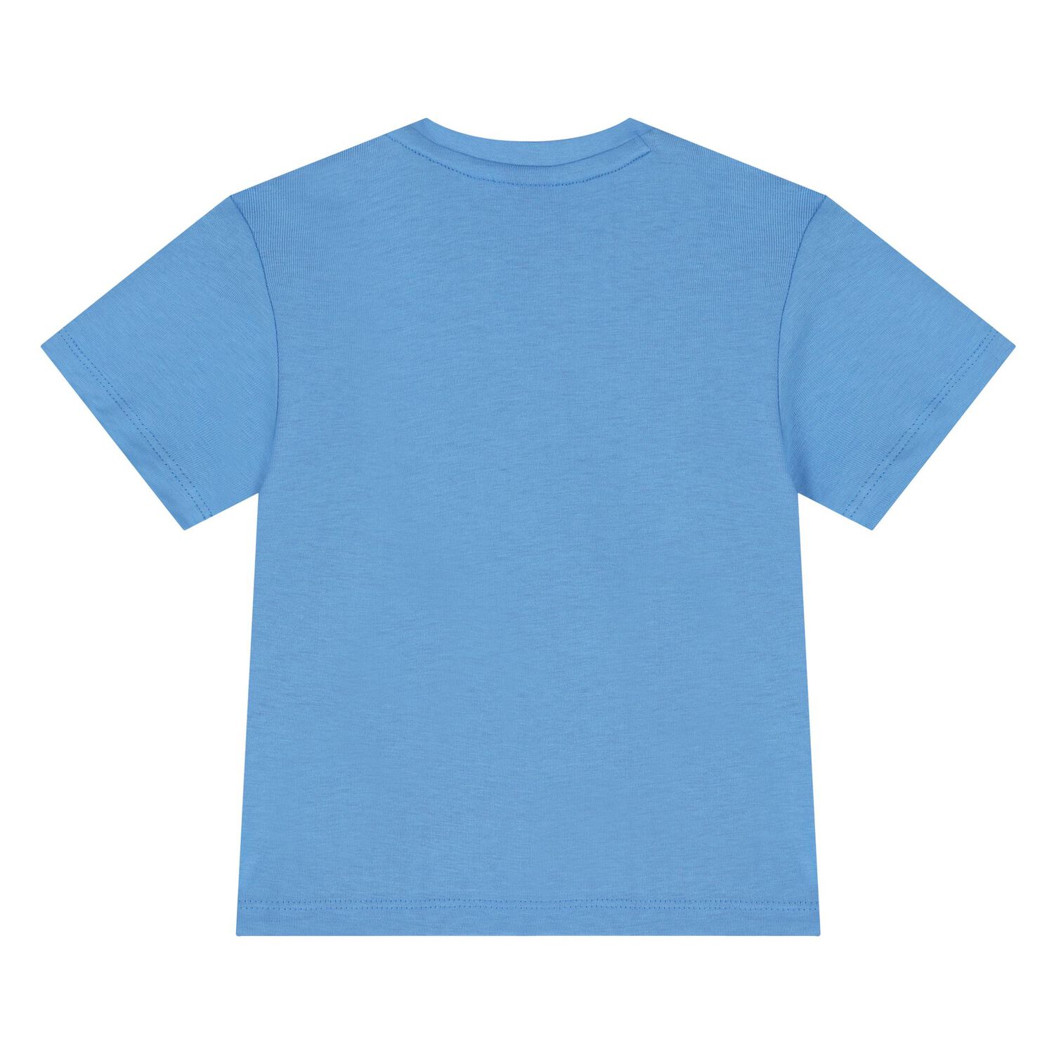 Younger Boys Blue Logo T-Shirt, 2, hi-res
