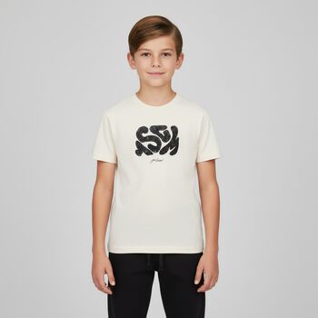 Boys Ivory Logo T-Shirt