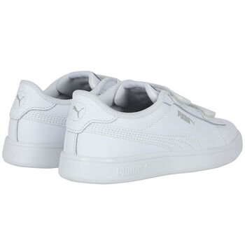 White Logo Trainers