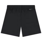 Boys Green & Black Logo Shorts Set, 1, hi-res