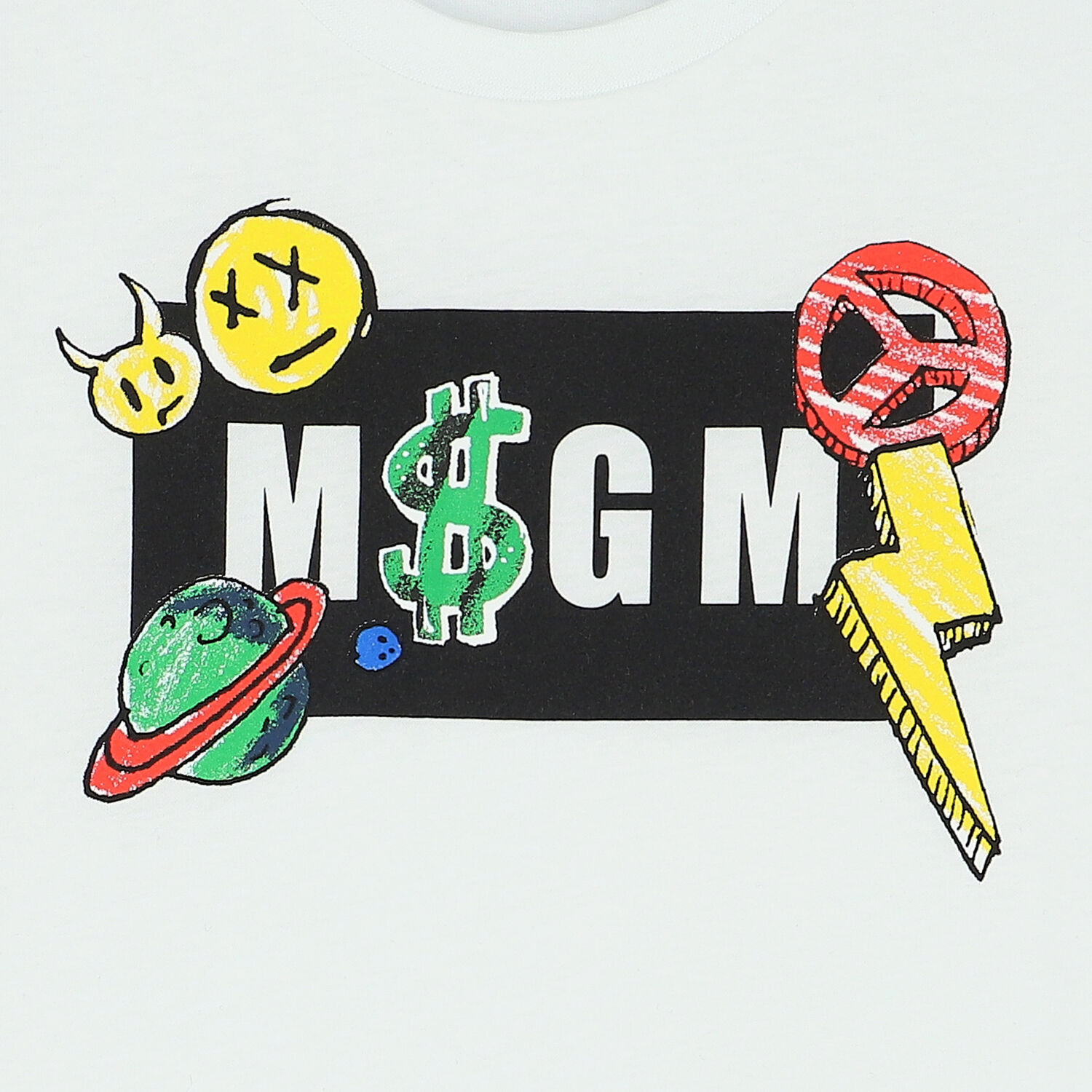 Boys White Logo T-Shirt, 3, hi-res