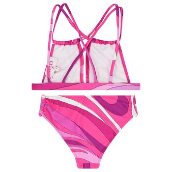 Girls Pink & Purple Bikini