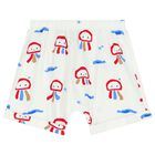 Baby Boys White, Red & Blue Shorts Set, 1, hi-res