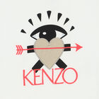 Girls White & Gold Logo T-Shirt, 1, hi-res