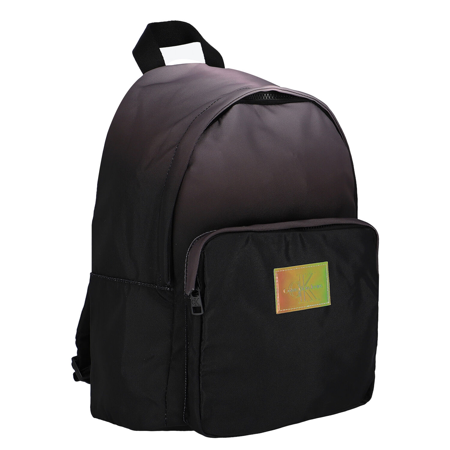 Black Logo Backpack, 2, hi-res