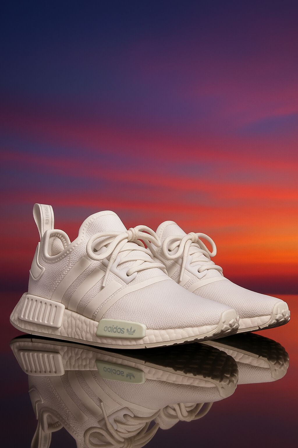 ホワイト（白）系 adidas NMD(アディダス エヌエムディー) スニーカー 
