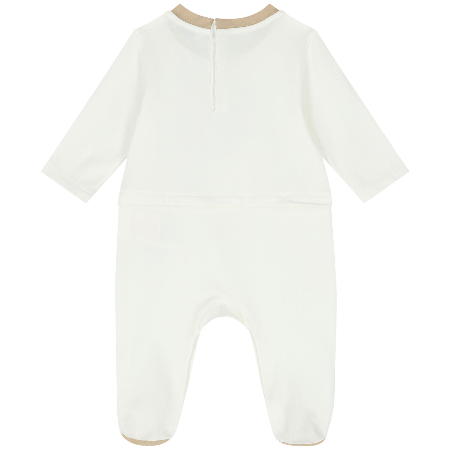 White Coin Logo Babygrow Gift Set, 1, hi-res image number null
