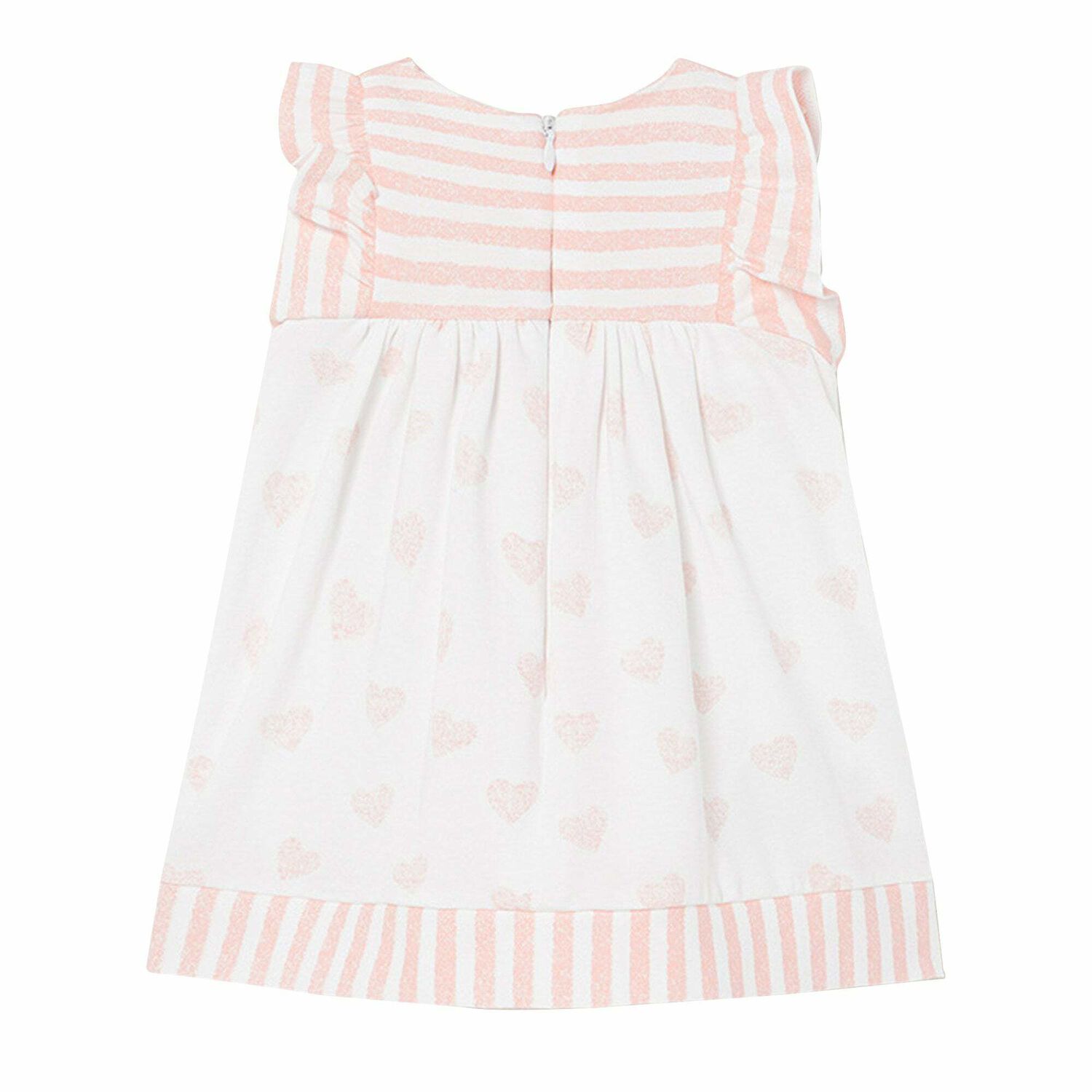 Baby Girls Pink Dress & Headband Set, 1, hi-res