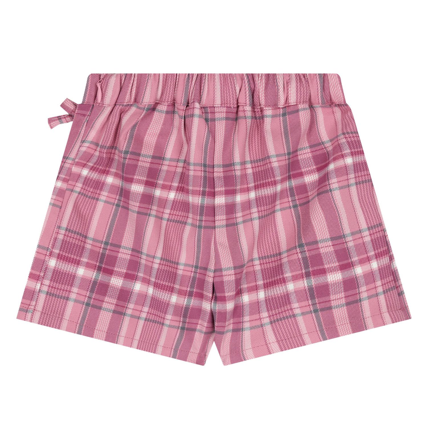 Younger Girls Ivory & Pink Shorts Set, 1, hi-res