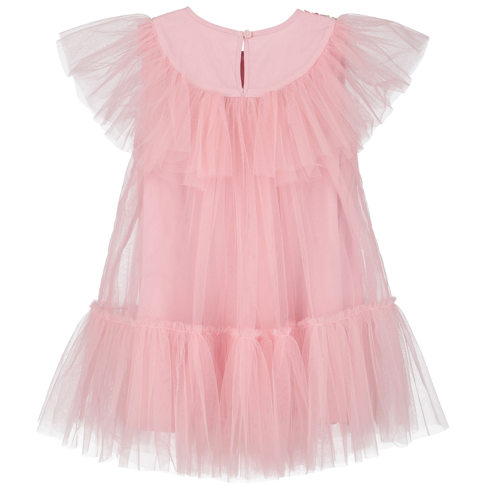 Baby gg embroidered tulle dress sales