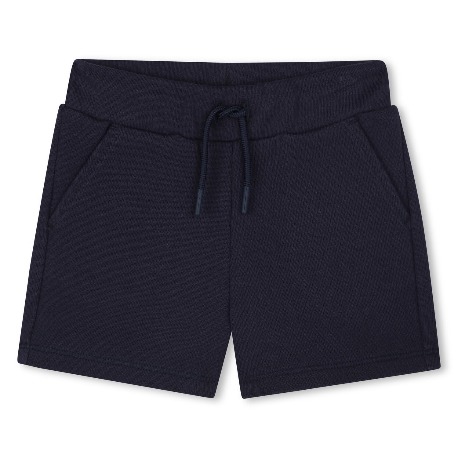 Younger Boys Navy Blue Logo Shorts, 1, hi-res image number null