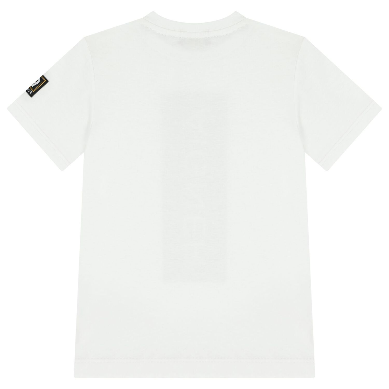 Boys White Logo T-Shirt, 2, hi-res