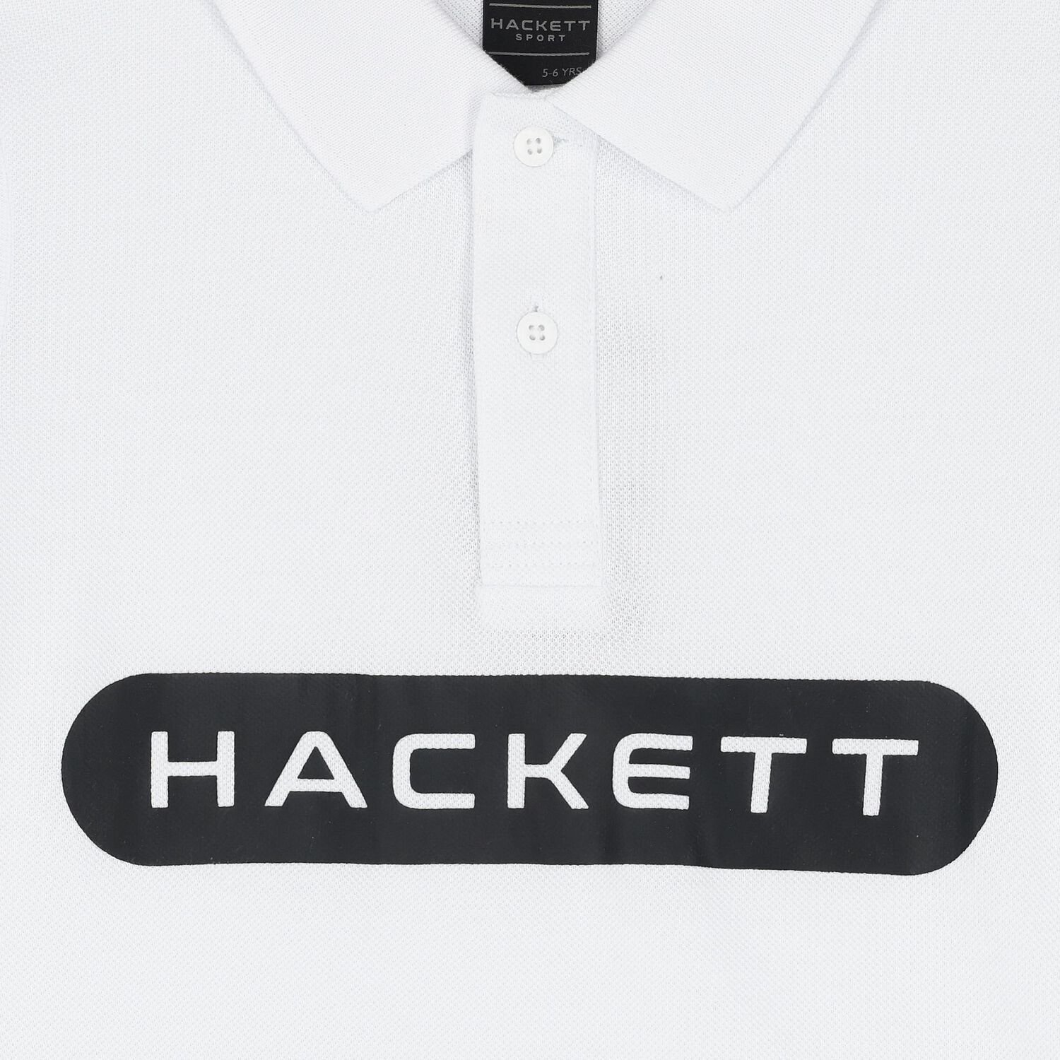 Boys White Cotton Logo Polo Shirt, 1, hi-res image number null