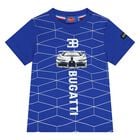 Younger Boys Blue Logo T-Shirt , 2, hi-res