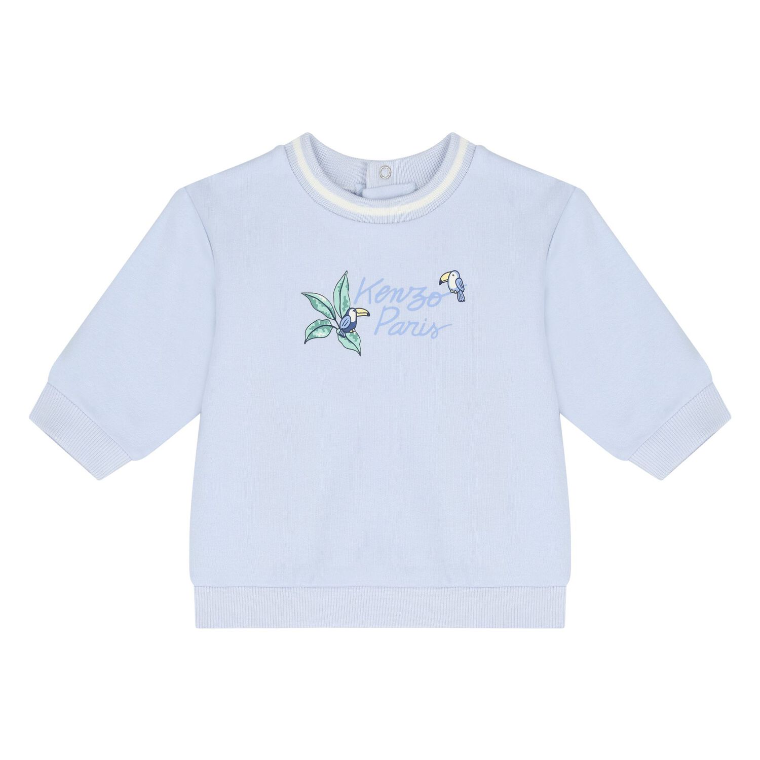 Baby Boys Blue Logo Tracksuit, 1, hi-res