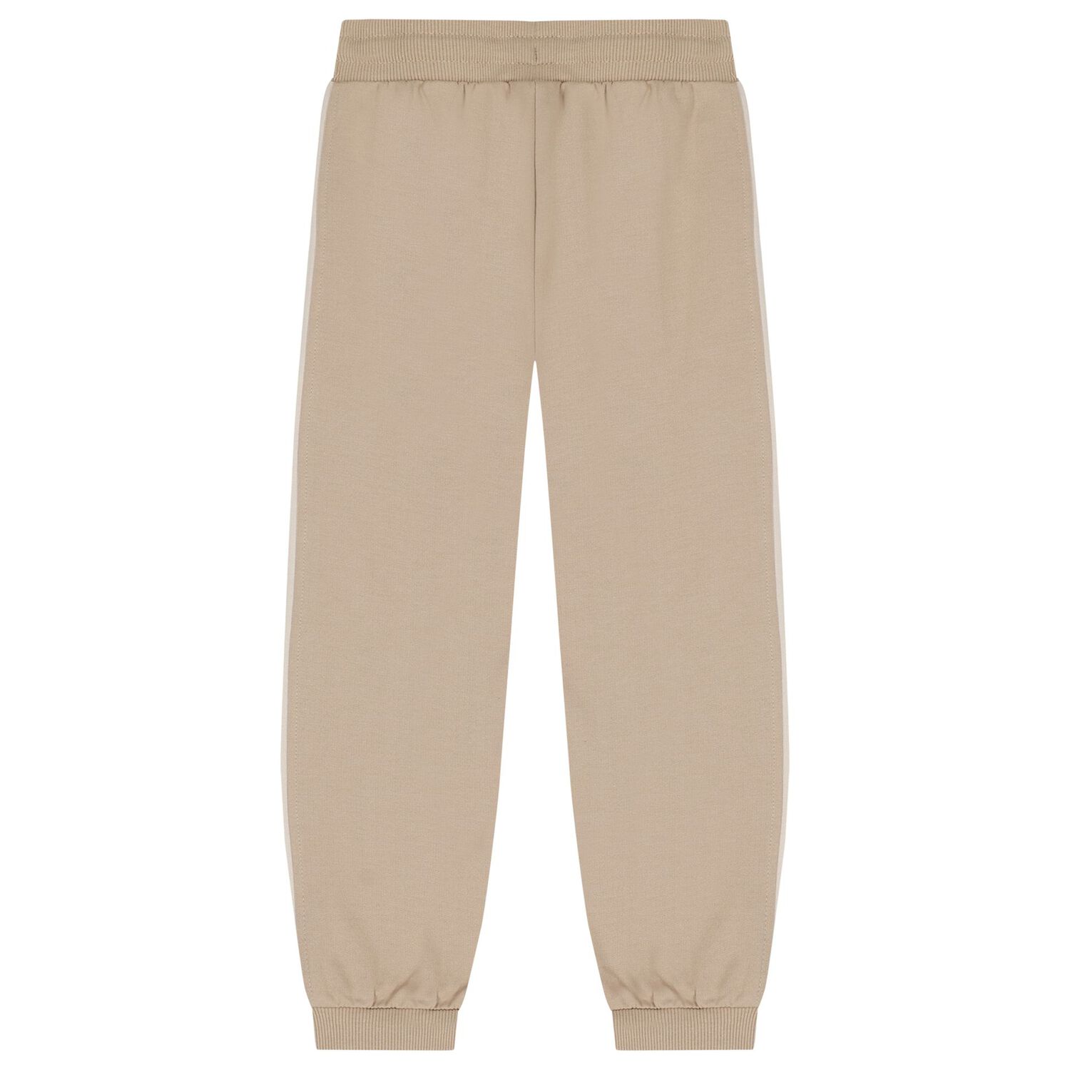 Boys Beige & Navy Blue Tracksuit Set ( 3 Piece ), 2, hi-res