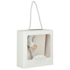 Baby Boys Blue Teddy Bear Dummy Clip, 1, hi-res