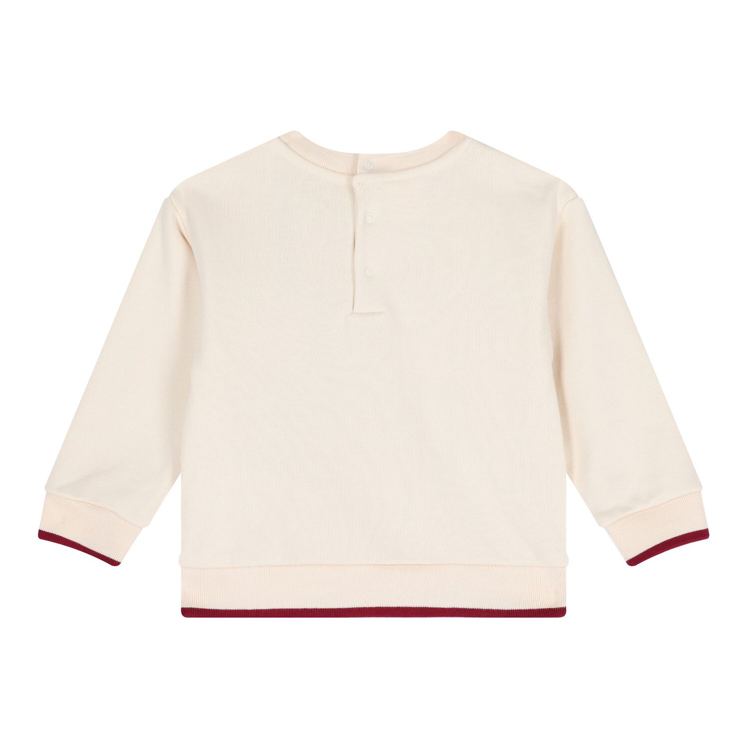 Baby Ivory & Burgundy Teddy Bear Skirt Set, 1, hi-res