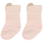 Baby Girls Ivory & Pink Socks ( 4 Pack ) , 1, hi-res