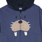 Younger Boys Ivory & Navy Blue Polar Bear Tracksuit Set (3 Piece), 2, hi-res