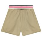 Girls Beige Shorts, 1, hi-res