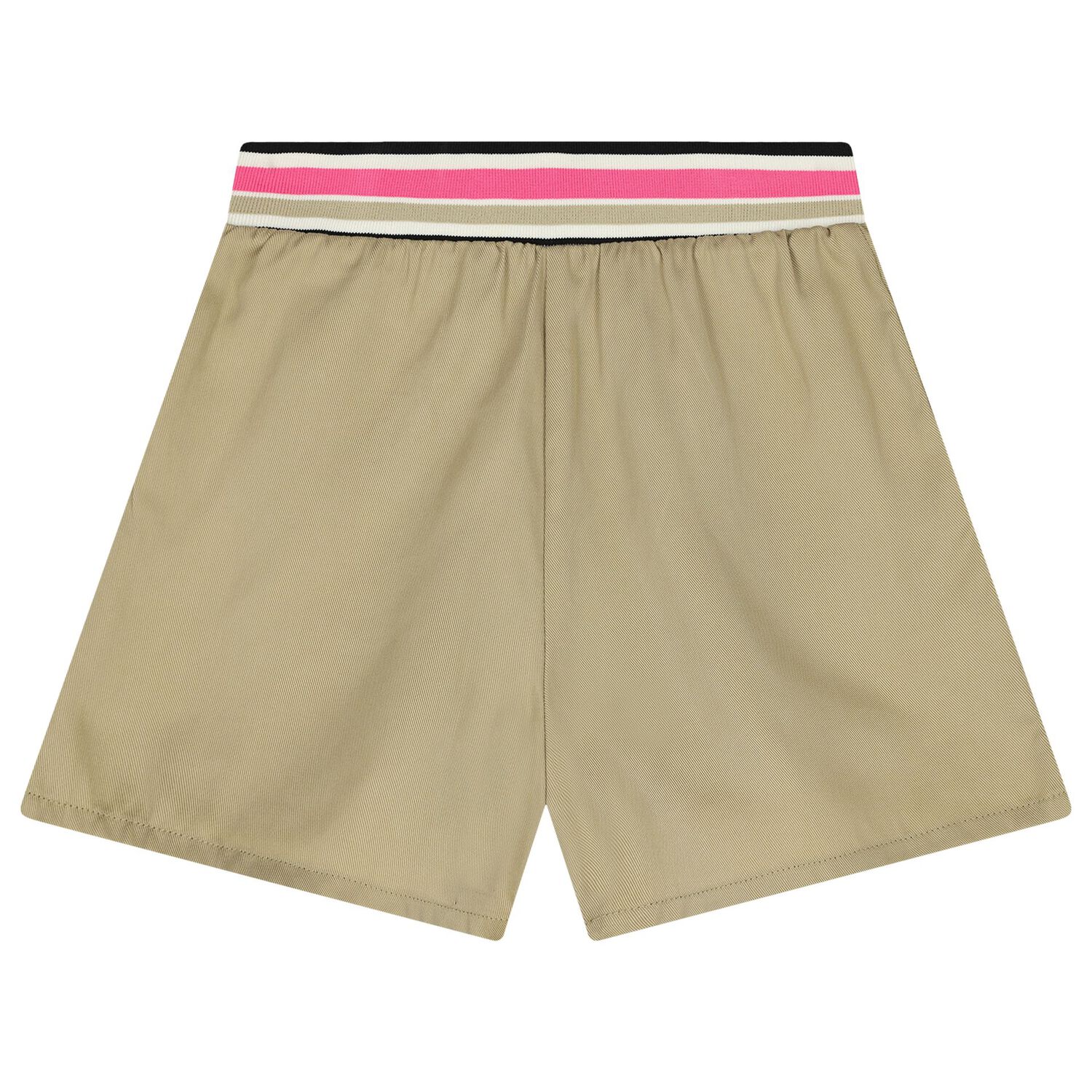 Girls Beige Shorts, 1, hi-res