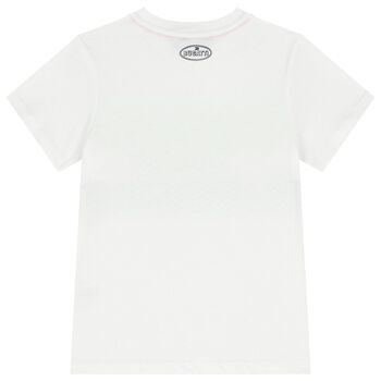 Boys White Logo T-Shirt