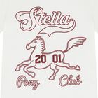 Girls Ivory Horse Logo T-Shirt, 1, hi-res