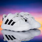 White Grand Court Trainers, 1, hi-res