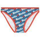 Girls Blue logo Bikini, 1, hi-res