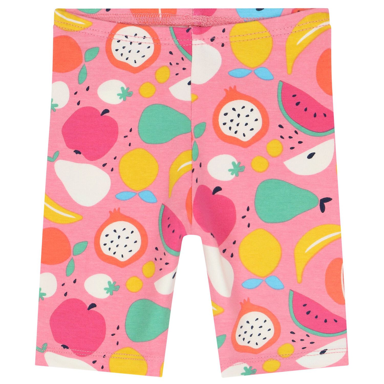 Baby Girls Ivory & Pink Fruits Leggings Set, 1, hi-res