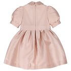 Girls Pink Embellished Dress, 2, hi-res