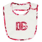 Baby Girls Ivory & Pink Majolica Babygrow Gift Set, 1, hi-res