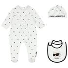 Baby Boys White & Black Babygrow Gift Set, 1, hi-res
